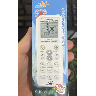 Remote Điều khiển điều hòa đa năng K1028E - tương thích tất cả các loại điều hòa - có bh