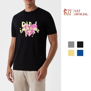 Áo T-shirt M in chữ Did i imagine it mác Place S77.SP008848.1