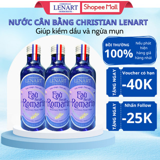 Nước Cân Bằng Kiềm Dầu Ngừa Mụn Tinh Chất Hương Thảo Dành Cho Da Siêu Dầu Christian Lenart - 1 Chai 200ml