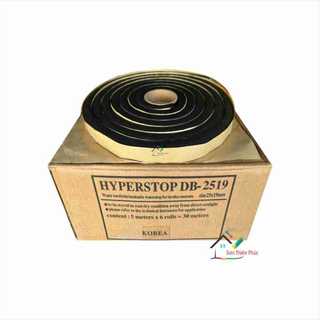 Thanh Cao Su Trương Nở Hyperstop DB 2519 (cuộn 5m). Chống thấm mạch ngưng, chèn cổ ống sàn