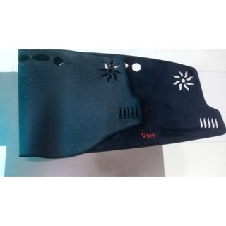 Thảm taplo xe vios 2020 2021 2022 2023 2024.nhung 3 lớp