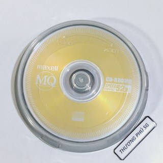 Đĩa trắng CD Maxell (52X - 700MB - 80MIN) / Lốc 10 Đĩa CD-R