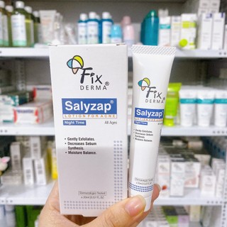 Fixderma Salyzap Lotion For Acne - Lotion Giảm Mụn Ban Đêm Fixderma - 20ml