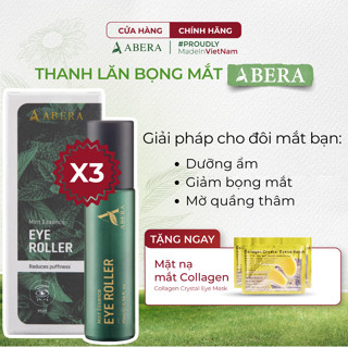 [COMBO 3] Thanh Lăn Bọng Mắt Abera 10ML - Làm Dịu Vùng Da Quanh Mắt, Giảm Bọng Mắt Và Quầng Thâm