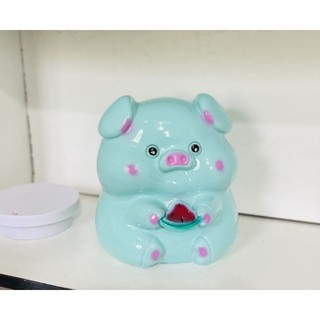 (Mua 1 to tặng 1 nhỏ)Heo đất/ Heo Cầm dưa hấu size to