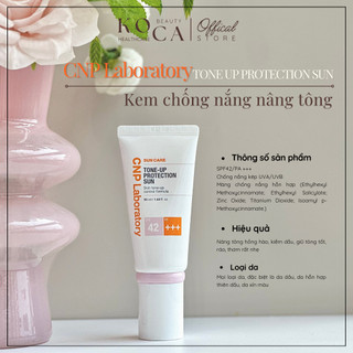 [CNP Laboratory] Kem chống nắngTone-up Protection Sun