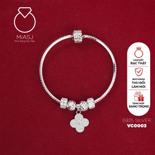 Vòng Tay Cỏ 4 Lá Bạc Ý S925 Cao Cấp nhiều kiểu | MIA TRANG SỨC BẠC