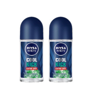 Combo 2 chai lăn khử mùi nivea men cool kick fresh 50ml dành cho nam