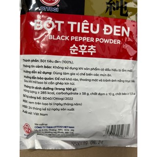 Bột tiêu đen, tiêu bột ottogi 240g - 순후추