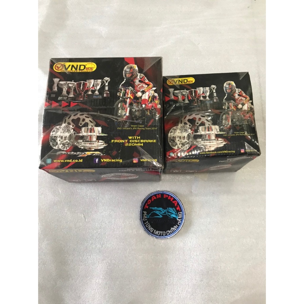 BỘ ĐÙM VND SONIC 150R - ĐÙM DRAG VND SONIC 150R - BỘ ĐÙM TRƯỚC SAU VND SONIC - NHẬP KHẨU CHÍNH HÃNG 