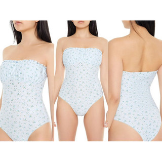 HIPU.VNXK - Bodysuit F21 cúp ngực hoạ tiết hoa Ditsy.