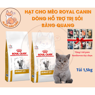Thức ăn hạt cho mèo royal canin urinary s/o feline 1.5kg dòng hỗ trợ sỏi bàng quang ở mèo - alex