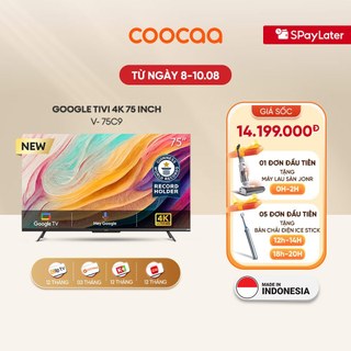 Smart google tivi coocaa 4k 75 inch - model 75c9
