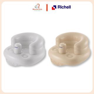 Ghế hơi tập ngồi RICHELL cho bé 7m+, ghế hơi tập ngồi trẻ an toàn đàn hồi cao - Monnie Kids