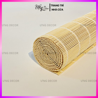 Mành tăm trúc, mành tăm tre decor trang trí nhà cửa, sự kiện, lễ Tết truyền thống Ưng decor