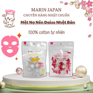 (Chuẩn Chính hãng Nhật)Mặt nạ giấy nén lotion mask Daiso Nhật Bản