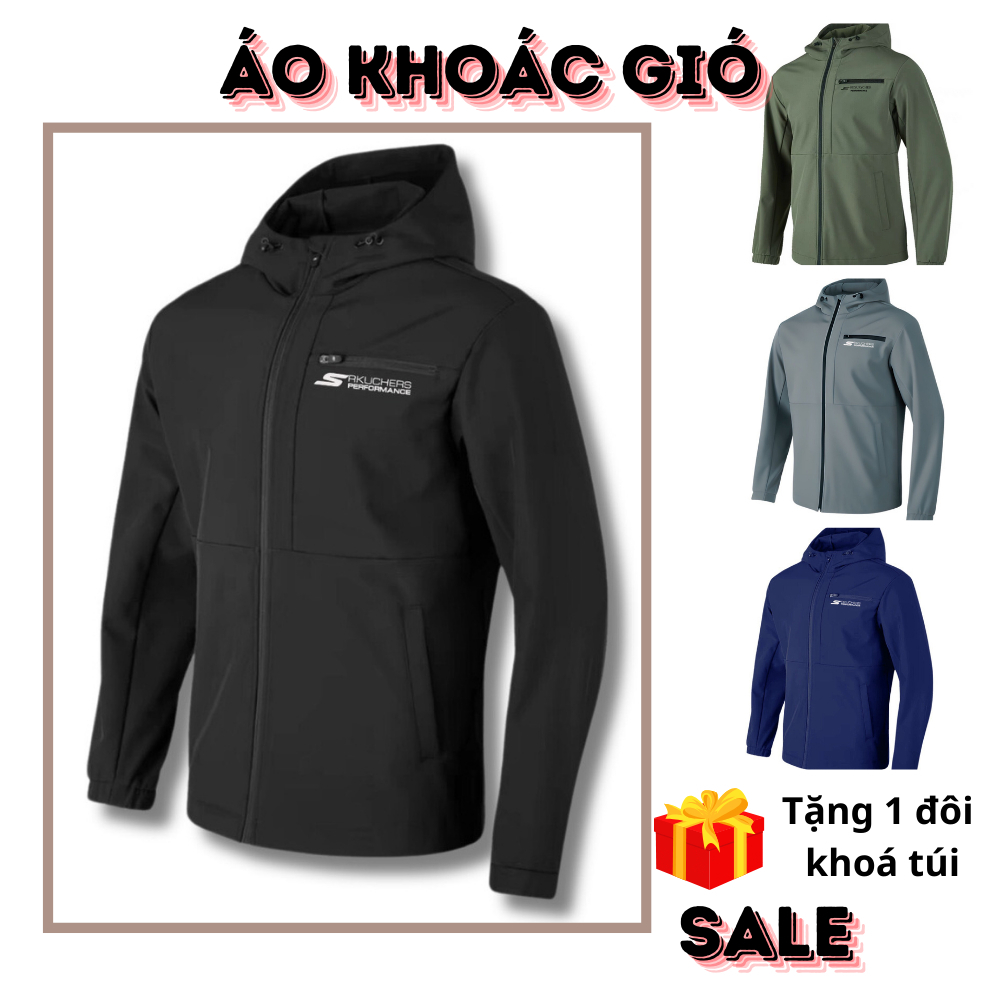 Áo khoác gió nam nữ có mũ cao cấp 2 lớp, chất liệu gió tráng bạc chống tia UV chống nắng ngăn gió | BigBuy360 - bigbuy360.vn