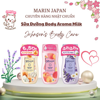 Sữa Dưỡng Thể Johnson’s Body Care Aroma Mikl 200ml Nhật Bản Giúp Dưỡng Ẩm, Giữ Ẩm, Hương Thơm Dịu Nhẹ
