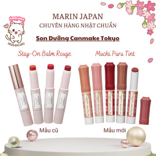 (Sẵn,Hàng mới) Son Dưỡng có màu -Stay-On Balm Rouge hẵng Canmake Nhật Bản