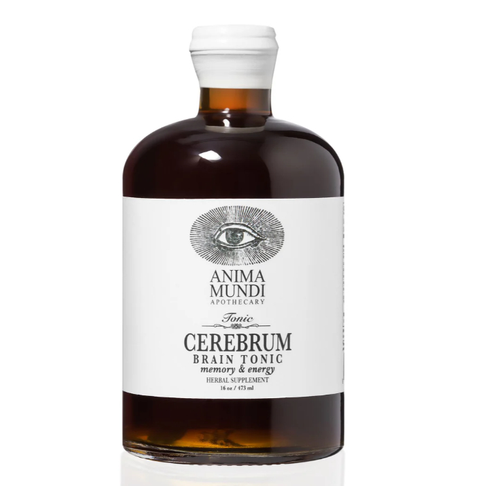 Anima Mundi Cerebrum Brain Tonic bổ sung tăng cường trí nhớ và hỗ trợ nhận thức - nước uống bổ sung 