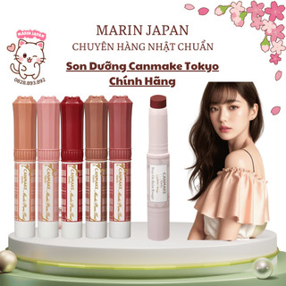 (Sẵn,Hàng mới) Son Dưỡng có màu -Stay-On Balm Rouge hẵng Canmake Nhật Bản