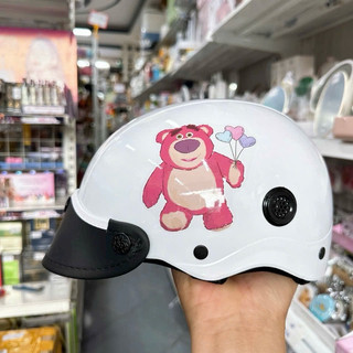 [CHÍNH HÃNG]NÓN BẢO HIỂM AXE/gấu dâu