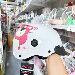[CHÍNH HÃNG]NÓN BẢO HIỂM AXE/gấu dâu