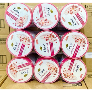 Tẩy da chết Body Dove giúp da mịn màng chiết xuất từ thiên nhiên hủ 298g