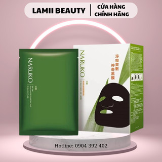 Mặt nạ Naruko tràm trà giảm mụn, cấp ẩm/MẶT NẠ MISSHA RED GINSENG SHEET MASK NHÂN SÂM ĐỎ
