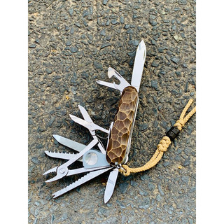 Dụng cụ đa năng Victorinox Swisschamp 91mm Vỏ đồng Used siêu đẹp 99%