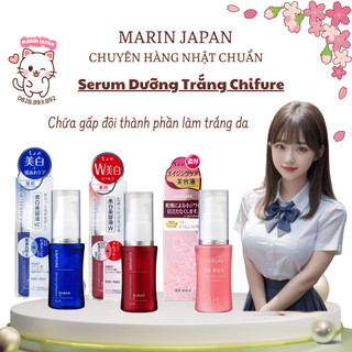 Serum Whitening Essence của Chifure Nhật Bản giúp dưỡng trắng da, cấp ẩm và chống lão hoá