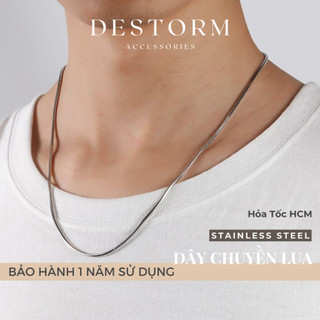 Dây Chuyền Nam Nữ Destorm Lua Necklet - Vòng Cổ Thép Không Gỉ - Có Hộp và Túi Đựng Quà Tặng
