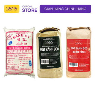 BỘT BÁNH DẺO, BỘT NẾP CHÍN XUÂN ĐỈNH, BỘT BÁNH DẺO BẮC ĐẶC BIỆT, BỘT BÁNH DẺO NAM SANH KÝ ĐỎ GÓI 500G