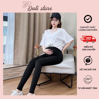 Quần legging bầu, quần bầu dài công sở co dãn loại 1 đủ size 38-75kg