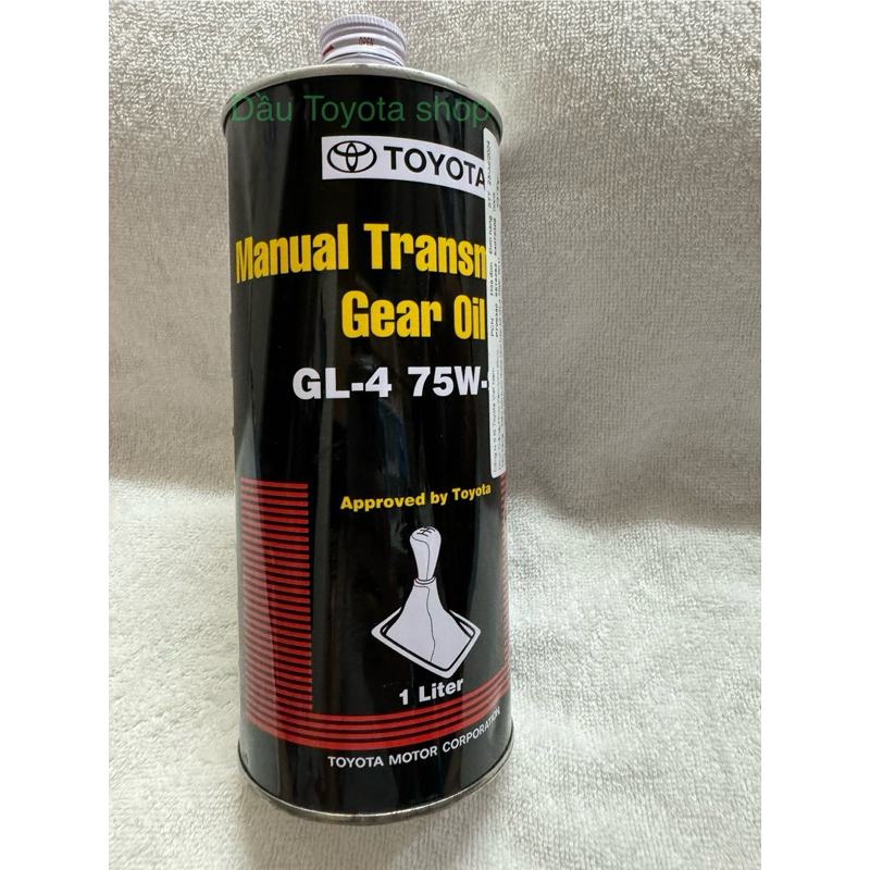 Dầu nhớt hộp số sàn toyota 75w90 1 lit