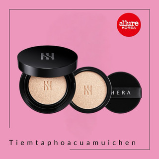 [Cam kết chính hãng] Set 2 lõi ]Phấn Nước Cao Cấp Lì Và Che Phủ Tốt Hera Black Cushion SPF34/PA++