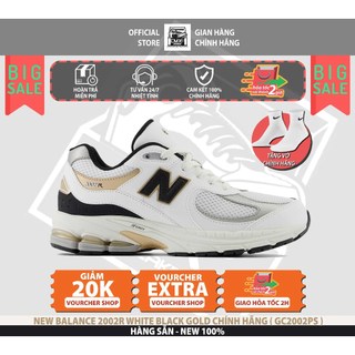 [ HÀNG CHÍNH HÃNG SẴN SHOP ] Giày New Balance 2002R WHITE BLACK GOLD ( GC2002PS ) - AUTHENTIC 100%