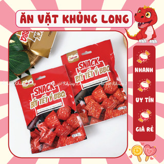 Snack Bít tết Ý BBQ Thiên Long Snack bít tết đậm đà, đồ ăn vặt cổng trường hot nhất