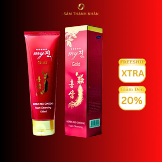 Sữa Rửa Mặt Nhân Sâm Hàn Quốc My Gold Nắp Vàng 130ml