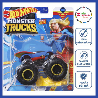 Xe mô hình Hot Wheels Monster Trucks Supergirl HTM32.