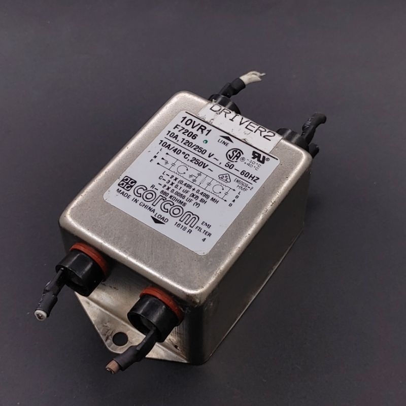 Lọc nguồn AC, lọc nhiễu Noise Filter 3A, 5A, 10A, 20A 250VAC tháo máy