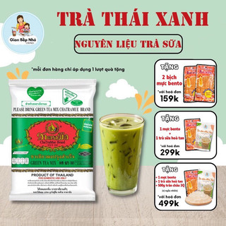 TRÀ THÁI XANH - Nguyên Liệu Nấu Trà Sữa Thái chiết lẻ (100G-200G-500G)