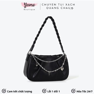 Túi Xách Nữ Đeo Chéo Đeo Vai Thời Trang Phối Xích Siêu Xinh Phong Cách Hàn Quốc Yu74