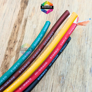 Dây mic 3 lỏi đồng Sommer bán mét , giá 1 mét