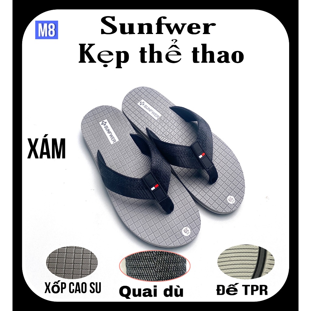Dép kẹp thể thao nữ , sunfwer.store,có size từ 38-44