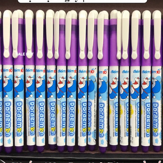 10 Bút Lông Kim Doraemon - FL04/Do Mực Tím [ VPP HUY PHAT]