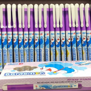 10 Bút Lông Kim Doraemon - FL04/Do Mực Tím [ VPP HUY PHAT]