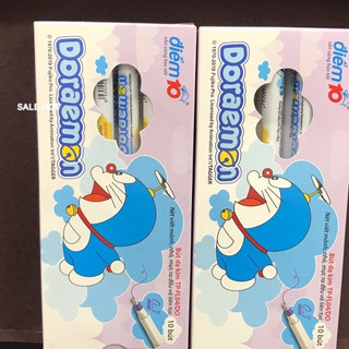 10 Bút Lông Kim Doraemon - FL04/Do Mực Tím [ VPP HUY PHAT]