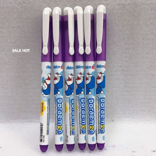 Bút lông kim doraemon - fl04/do mực tím