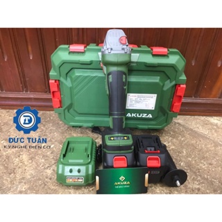 MÁY MÀI PIN AKUZA 01BL CAO CẤP – ĐỘNG CƠ KHÔNG CHỔI THAN – CHỈNH LỰC ĐIỆN TỬ – 2 PIN 15 CELL